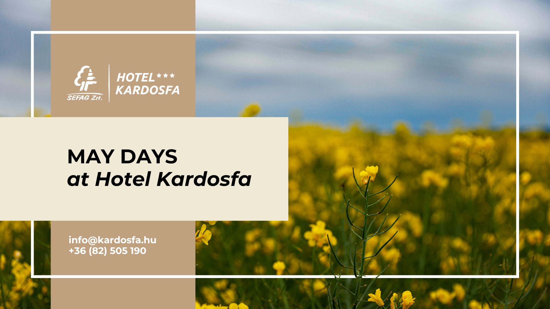 May Days at Hotel Kardosfa