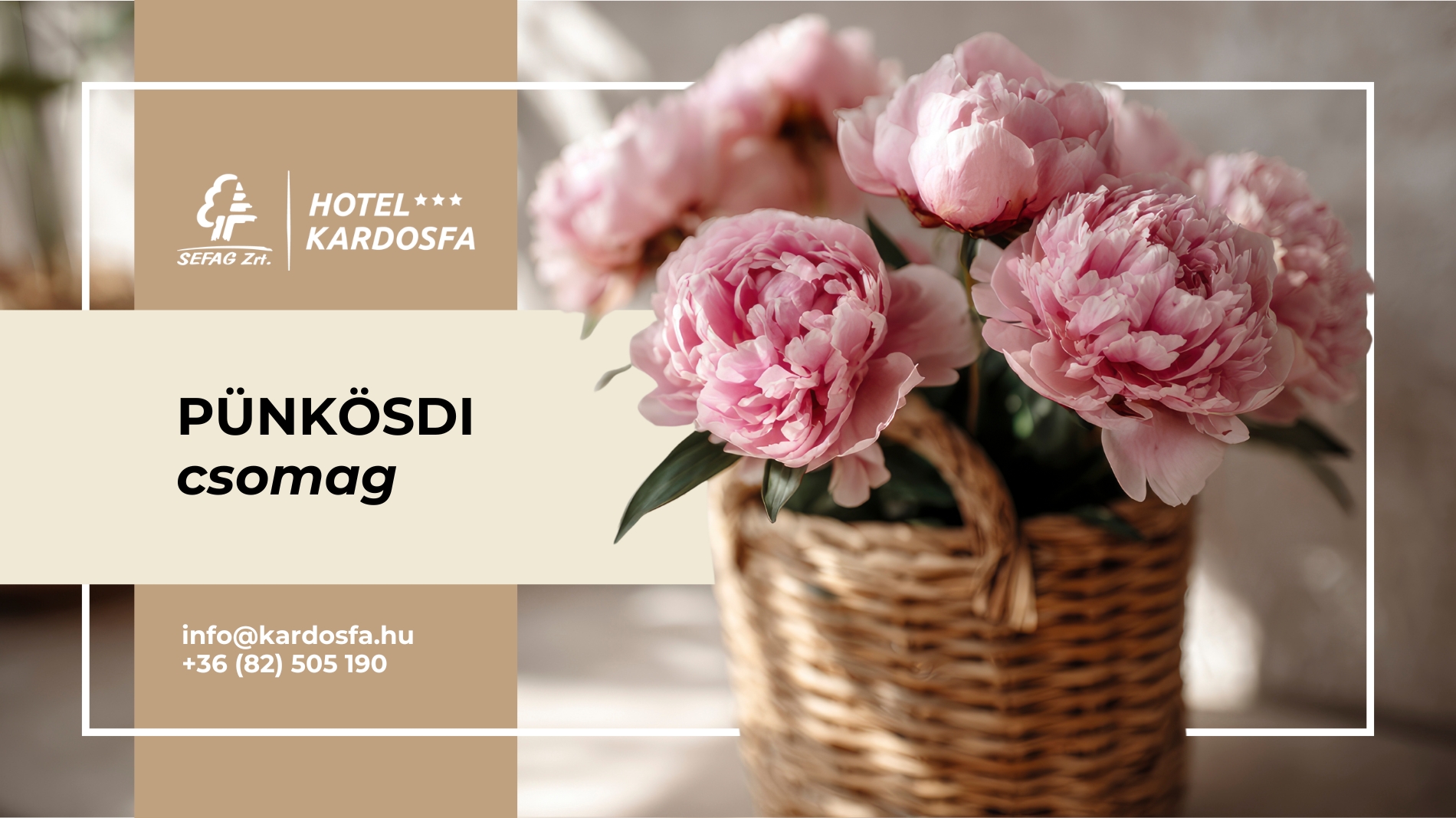 Pünkösdi csomag a Kardosfa Hotelben