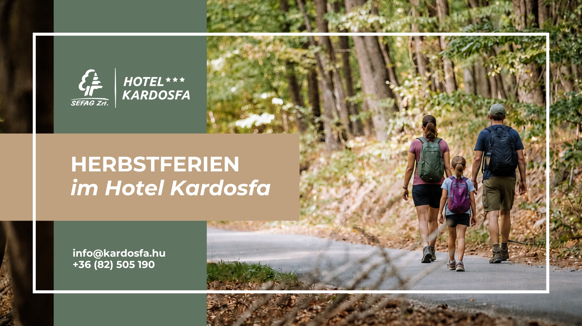 Herbstferien im Hotel Kardosfa